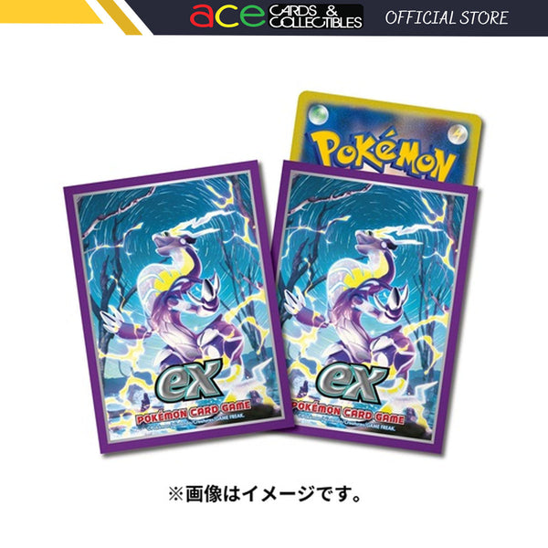 Pokemon Center Original TCG Card Sleeve "Miraidon"-Bushiroad-Ace Cards & Collectibles