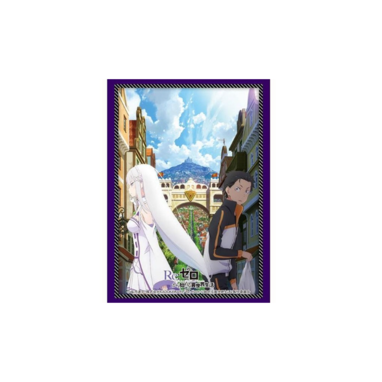 Re Zero -Starting Life in Another World- (New Edition Key Visual Ver.) Sleeve Vol.2570-Bushiroad-Ace Cards & Collectibles