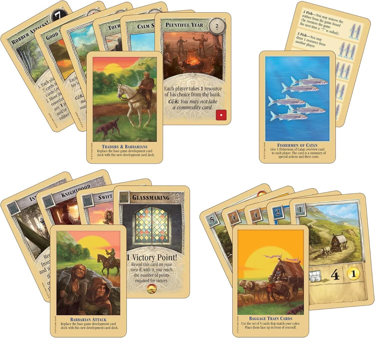 Board Game CATAN: Traders & Barbarians 5-6 PLAYER EN-CATAN-Ace Cards & Collectibles