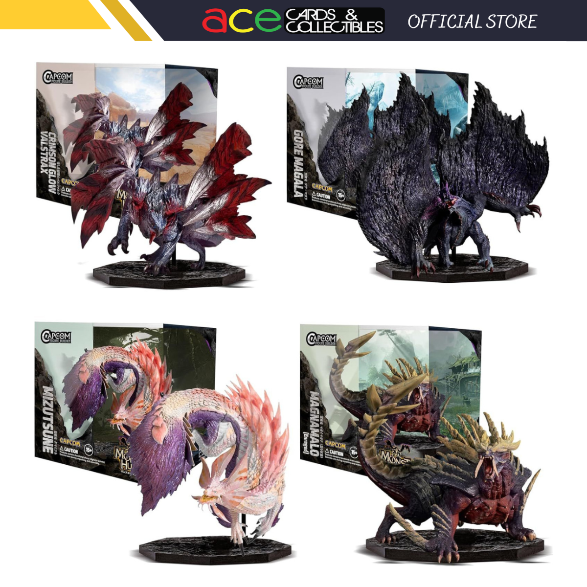 CAPCOM Figure Builder Cube Monster Hunter-Gore Magala-Capcom-Ace Cards &amp; Collectibles