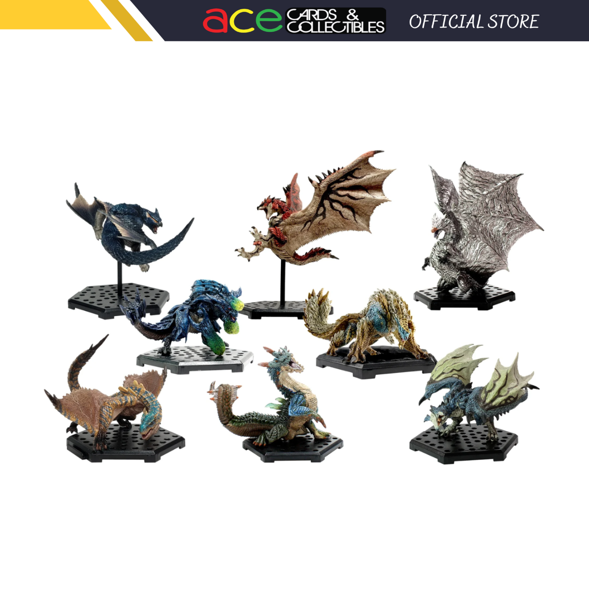 CAPCOM Figure Builder Monster Hunter Standard Model Plus &quot;20th Anniversary Best Selection Vol.1&quot;-Single Box (Random)-Capcom-Ace Cards &amp; Collectibles