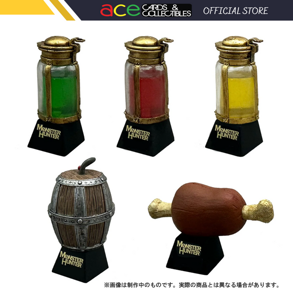 CAPCOM Monster Hunter Desktop Figure "Item"-Display Box (6pcs)-Capcom-Ace Cards & Collectibles