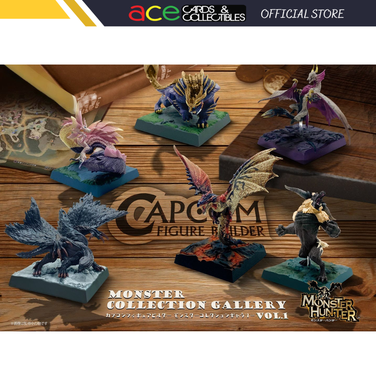 CAPCOM Monster Hunter Figure Builder Collection Gallery Vol.1-Single Box-Capcom-Ace Cards &amp; Collectibles