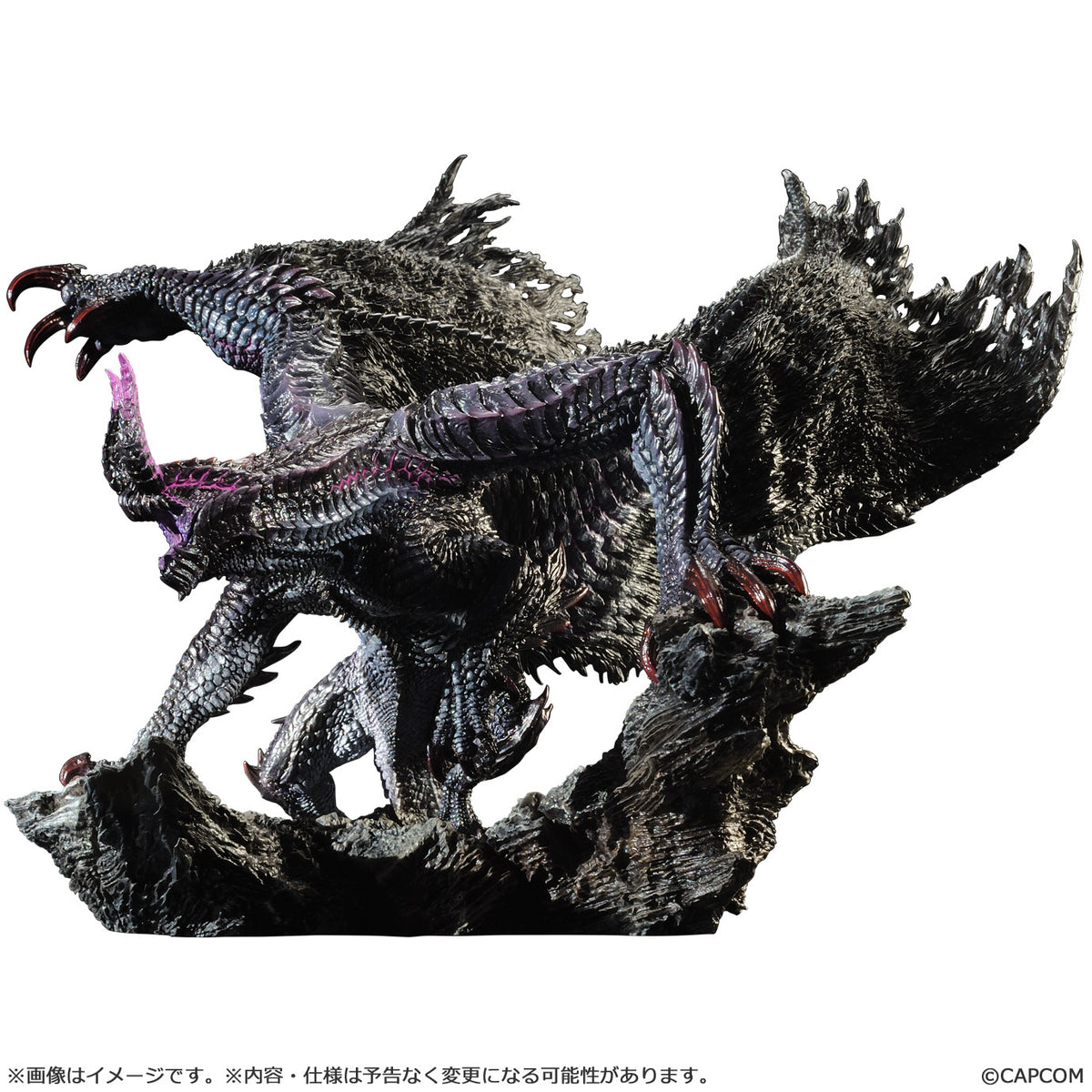 CAPCOM Monster Hunter Figure Builder Creator&#39;s Model Black Eclipse Wyvern &quot;Gore Magala&quot; (Rerelease)-Capcom-Ace Cards &amp; Collectibles