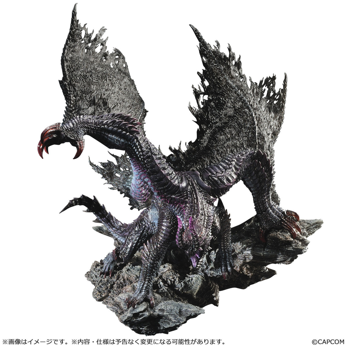 CAPCOM Monster Hunter Figure Builder Creator&#39;s Model Black Eclipse Wyvern &quot;Gore Magala&quot; (Rerelease)-Capcom-Ace Cards &amp; Collectibles