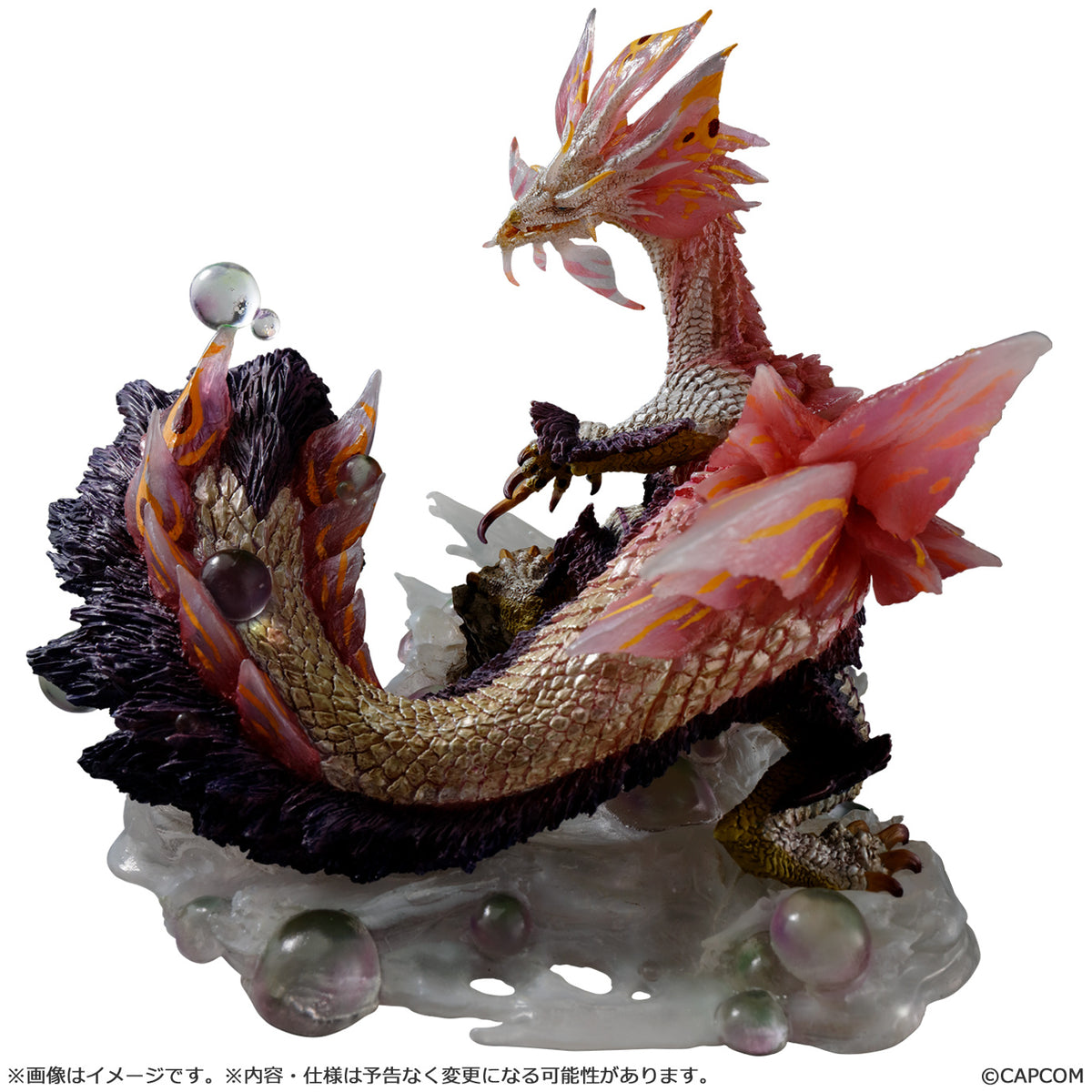 CAPCOM Monster Hunter Figure Builder Creator's Model Bubble Fox Wyvern "Mizutsune" (Reprint Edition)-Capcom-Ace Cards & Collectibles