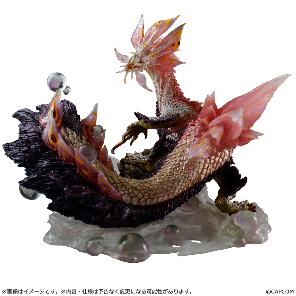 CAPCOM Monster Hunter Figure Builder Creator&#39;s Model Bubble Fox Wyvern &quot;Mizutsune&quot; (Reprint Edition)-Capcom-Ace Cards &amp; Collectibles