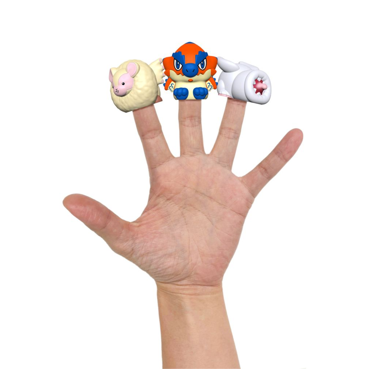 CAPCOM Monster Hunter Figure Builder Finger Puppet Vol.1-Single Box (Random)-Capcom-Ace Cards &amp; Collectibles