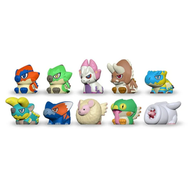 CAPCOM Monster Hunter Figure Builder Finger Puppet Vol.1-Single Box (Random)-Capcom-Ace Cards & Collectibles