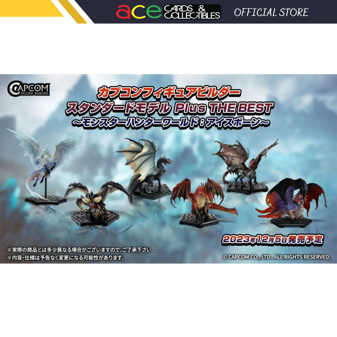 CAPCOM Monster Hunter Figure Builder Standard Model Plus The Best (Monster Hunter World: Iceborne)-Display Box (6pcs)-Capcom-Ace Cards &amp; Collectibles