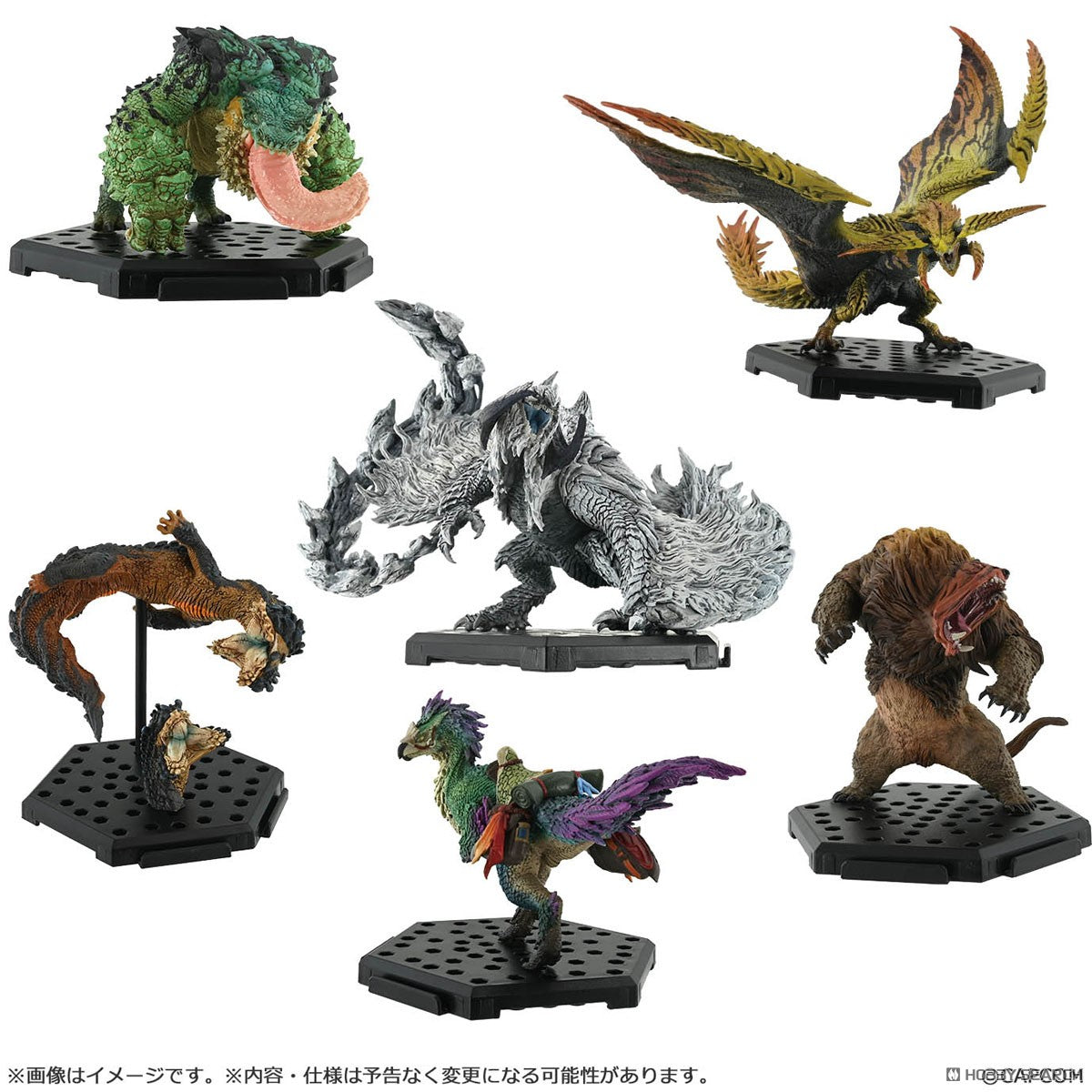 Monster Hunter Capcom Figure Builder Standard Model Plus "Vol. 27" (Set of 6)-Whole Box (6pcs)-Capcom-Ace Cards & Collectibles