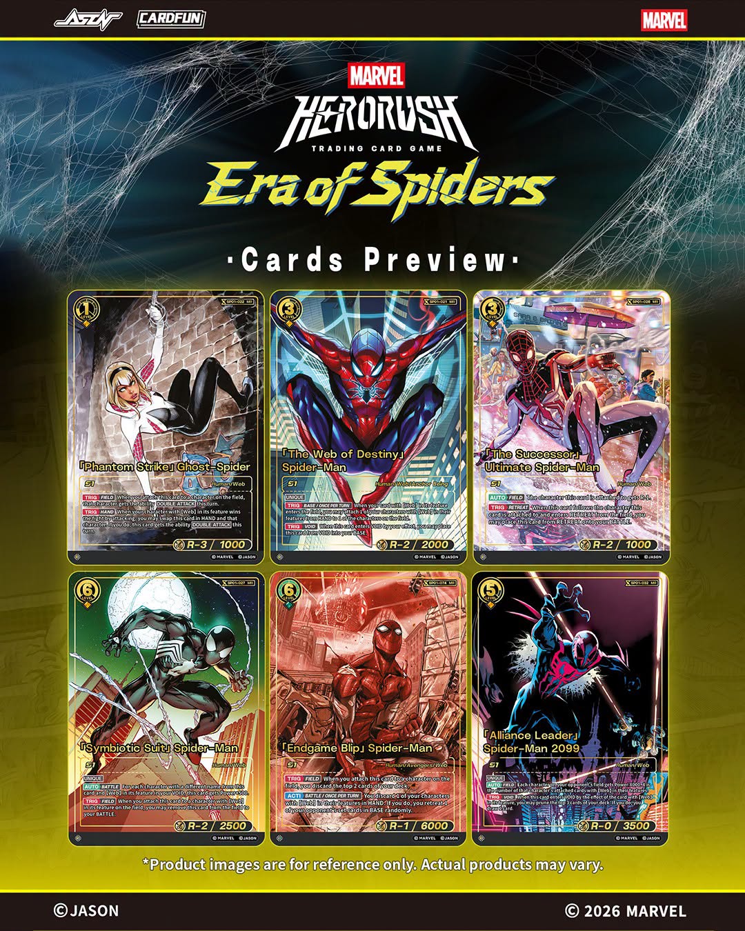 Marvel TCG: Marvel Hero Rush Special Booster 'Era Of Spiders' [SP01] (English Ver.)-Booster Pack-CardFun-Ace Cards & Collectibles