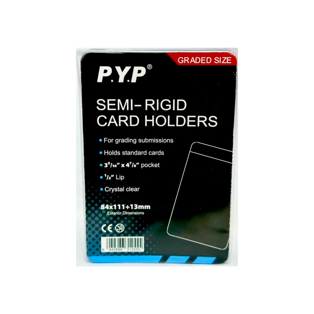 PYP Semi-Rigid Card Holders-Whole Pack-PYP-Ace Cards & Collectibles