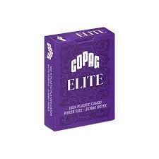 Copag Elite 100% Plastic Playing Cards - Poker Size Jumbo Index Single Deck-Green-Cartamundi-Ace Cards & Collectibles