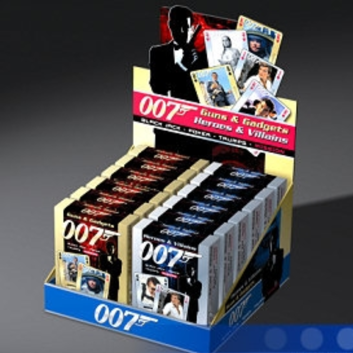 James Bond 007 Heroes &amp; Villains Poker Cards-Cartamundi-Ace Cards &amp; Collectibles