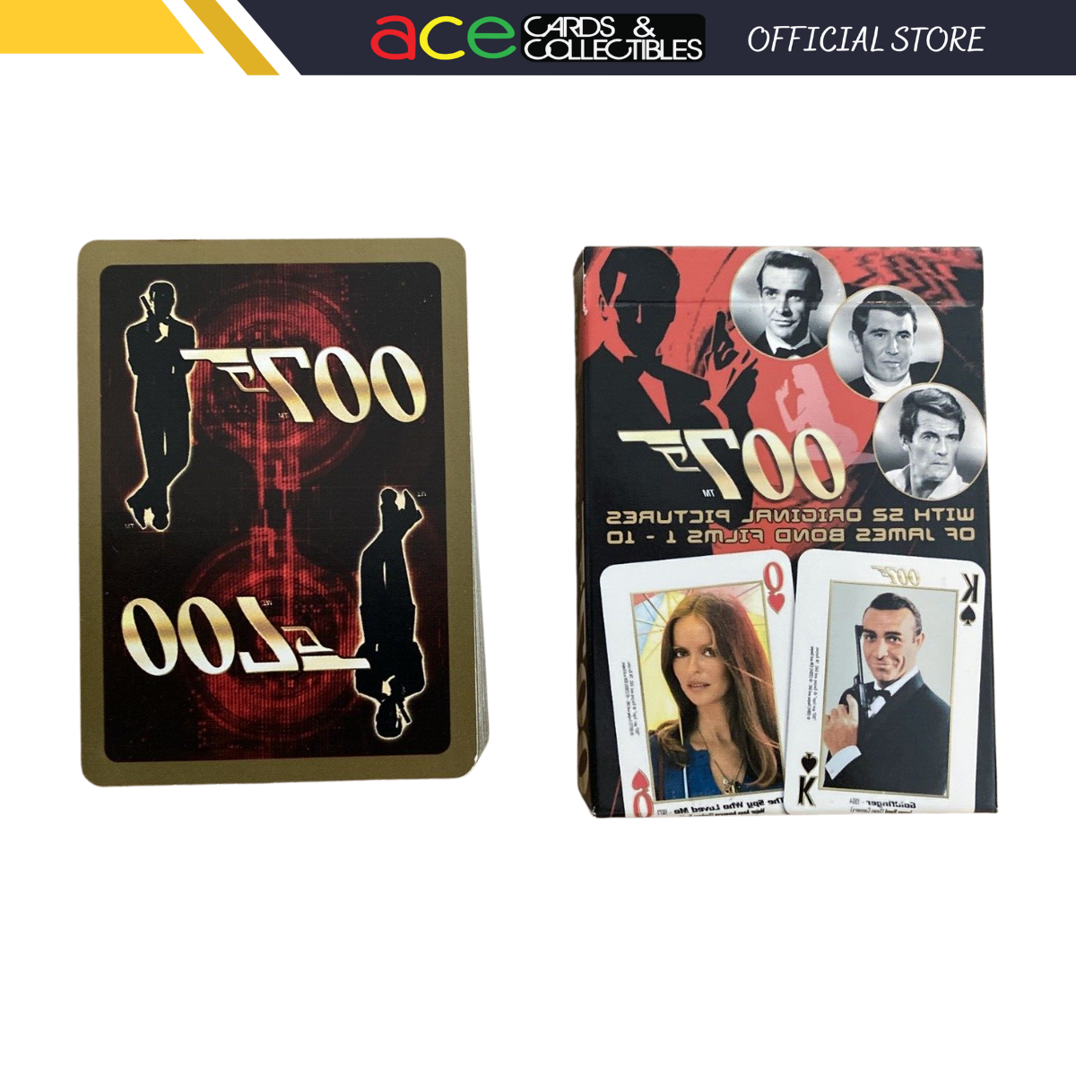 James Bond 007 Heroes & Villains Poker Cards-Cartamundi-Ace Cards & Collectibles
