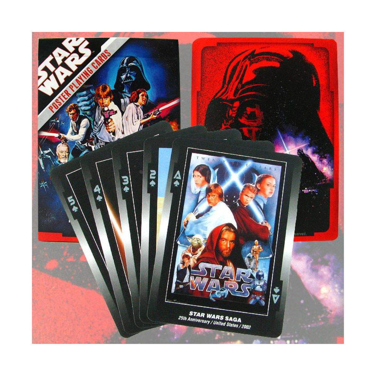 Star Wars Movie Poster Playing Cards-Cartamundi-Ace Cards & Collectibles