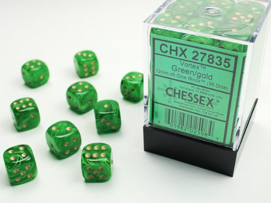Chessex Classic 12mm D6 Dice Block (279AA)-26823-Chessex-Ace Cards & Collectibles