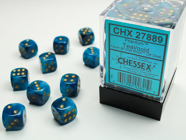 Chessex Classic 12mm D6 Dice Block (279AA)-26823-Chessex-Ace Cards & Collectibles