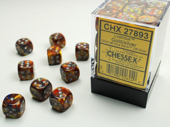 Chessex Classic 12mm D6 Dice Block (279AA)-26823-Chessex-Ace Cards & Collectibles