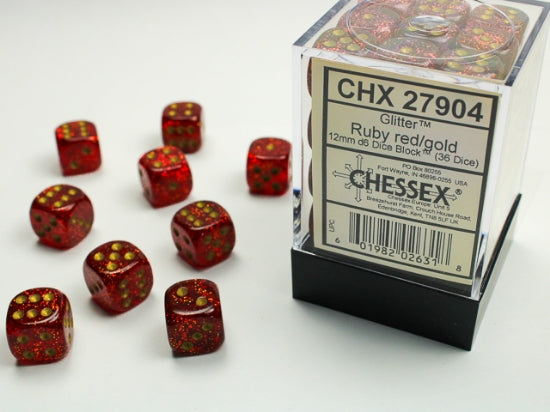 Chessex Classic 12mm D6 Dice Block (279AA)-26823-Chessex-Ace Cards & Collectibles
