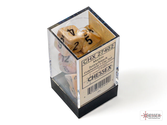 Chessex Classic Polyhedral 7-Dice Set (275AA)-26423-Chessex-Ace Cards & Collectibles