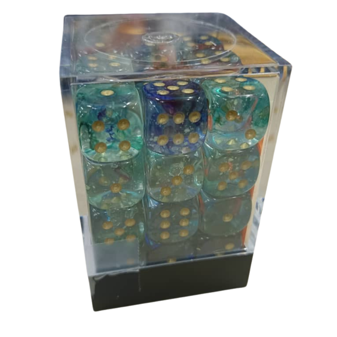 Chessex Dice Factory Second 12mm D6 Set Off-Color Assorted Colors-Chessex-Ace Cards & Collectibles