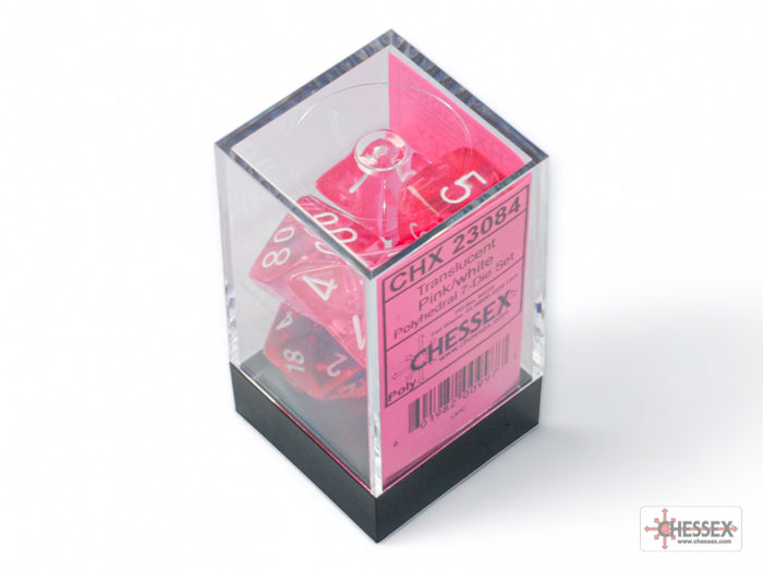Chessex Translucent Polyhedral Dice Sets (231AA)-23071-Chessex-Ace Cards & Collectibles