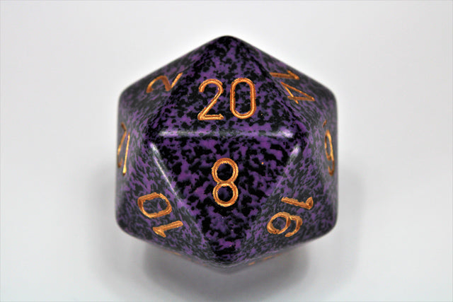 Random Color Chessex Dice Speckled 34mm d20s Dice (1 Piece)-Chessex-Ace Cards &amp; Collectibles