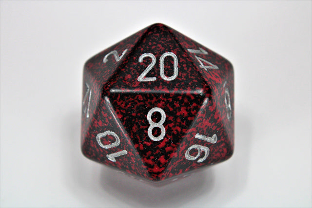 Random Color Chessex Dice Speckled 34mm d20s Dice (1 Piece)-Chessex-Ace Cards &amp; Collectibles