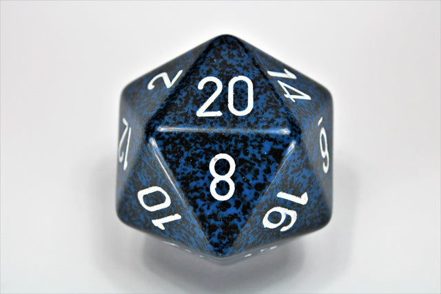 Random Color Chessex Dice Speckled 34mm d20s Dice (1 Piece)-Chessex-Ace Cards &amp; Collectibles