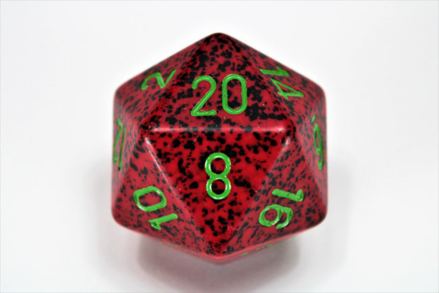 Random Color Chessex Dice Speckled 34mm d20s Dice (1 Piece)-Chessex-Ace Cards &amp; Collectibles