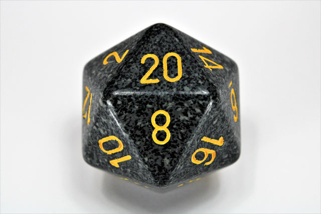 Random Color Chessex Dice Speckled 34mm d20s Dice (1 Piece)-Chessex-Ace Cards &amp; Collectibles