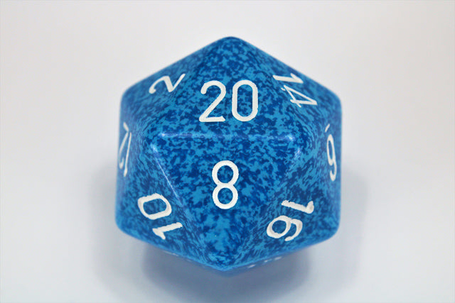 Random Color Chessex Dice Speckled 34mm d20s Dice (1 Piece)-Chessex-Ace Cards &amp; Collectibles