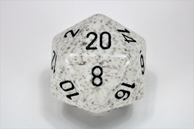 Random Color Chessex Dice Speckled 34mm d20s Dice (1 Piece)-Chessex-Ace Cards &amp; Collectibles