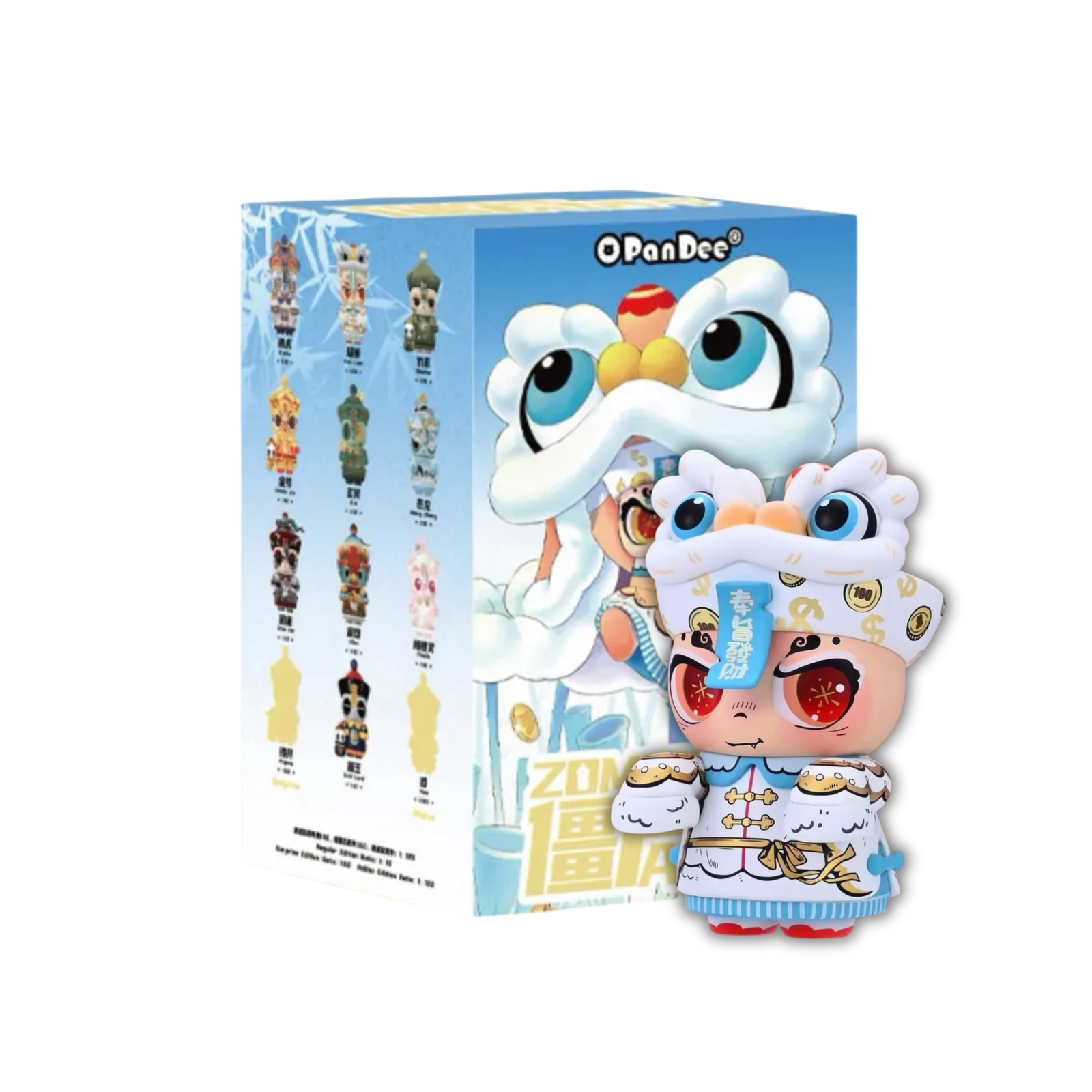 China Moe Town x OPanDee Zombie Party 4.0 Series (B type)-Single Box (Random)-China Moe Town x OPanDee-Ace Cards & Collectibles