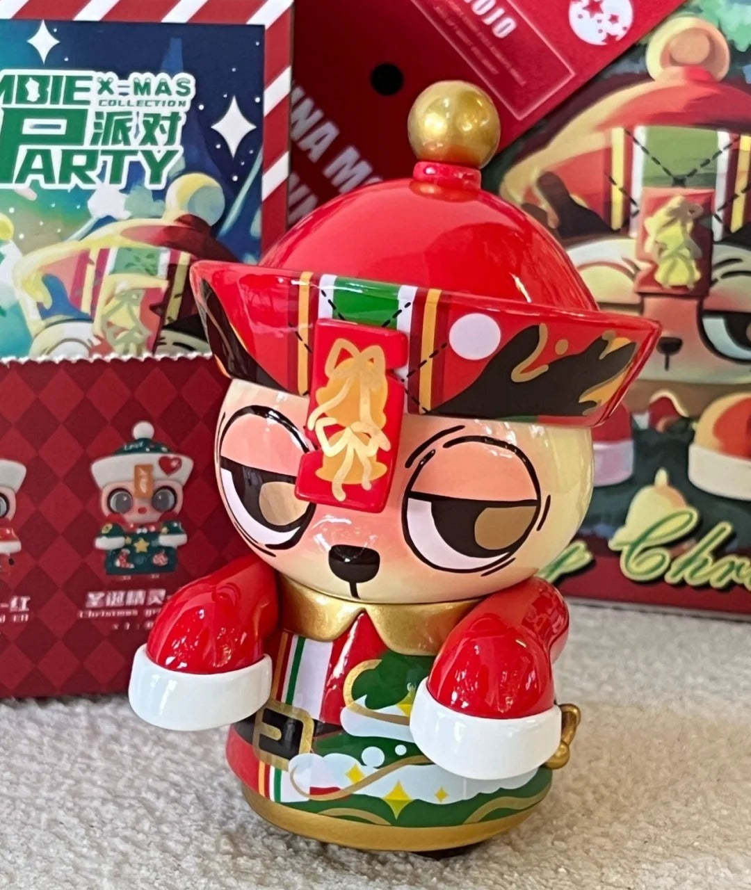 China Moe Town x OPanDee Zombie Party Christmas Series-Single Box (Random)-China Moe Town x OPanDee-Ace Cards & Collectibles