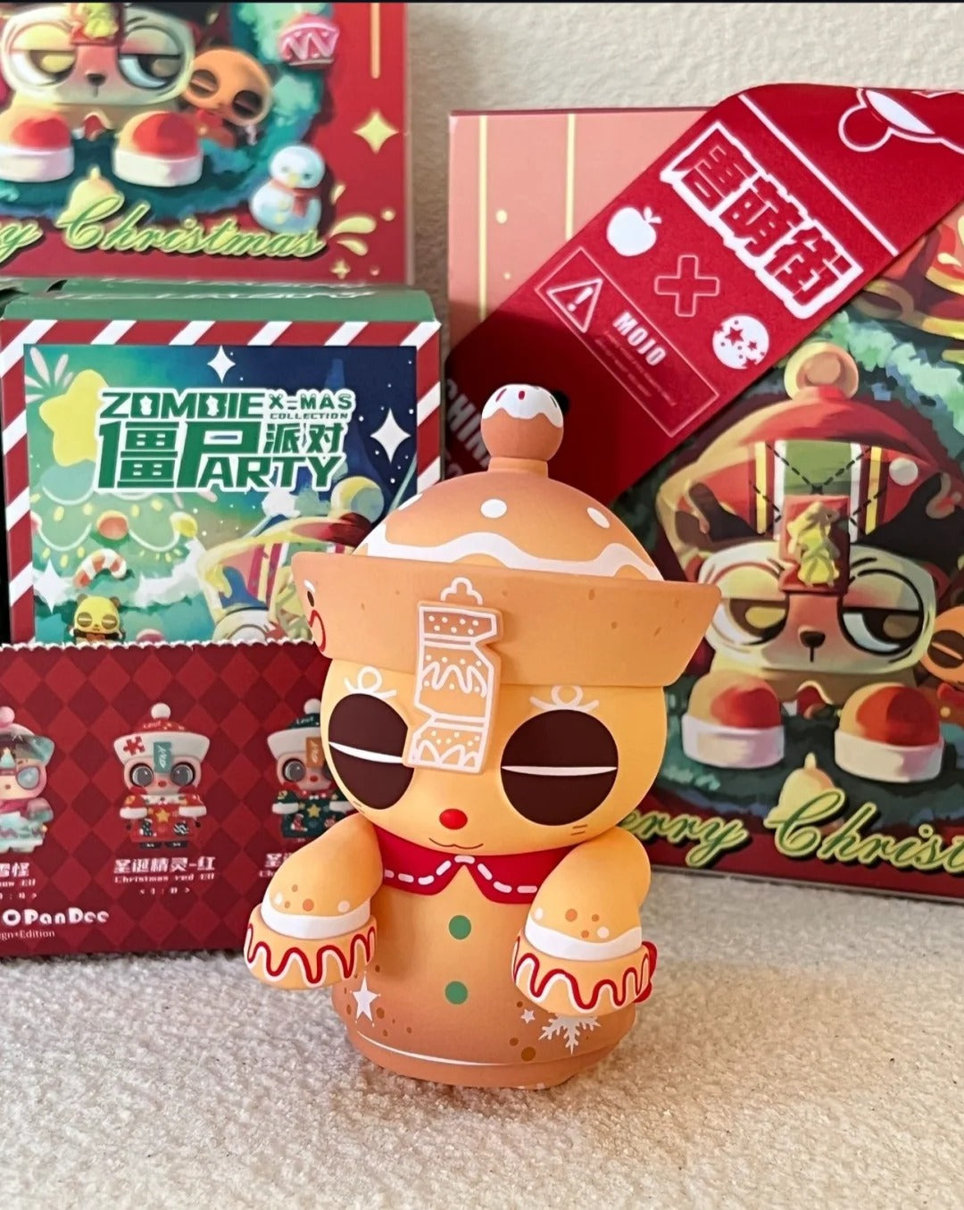 China Moe Town x OPanDee Zombie Party Christmas Series-Single Box (Random)-China Moe Town x OPanDee-Ace Cards & Collectibles