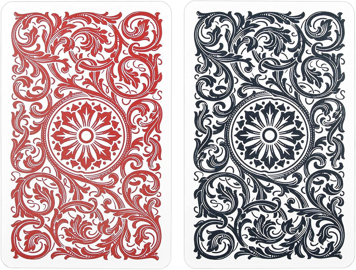 COPAG 1546 Elite Plastic Playing Cards - Bridge Size Jumbo Index Red/Black Double Deck-Copag-Ace Cards & Collectibles
