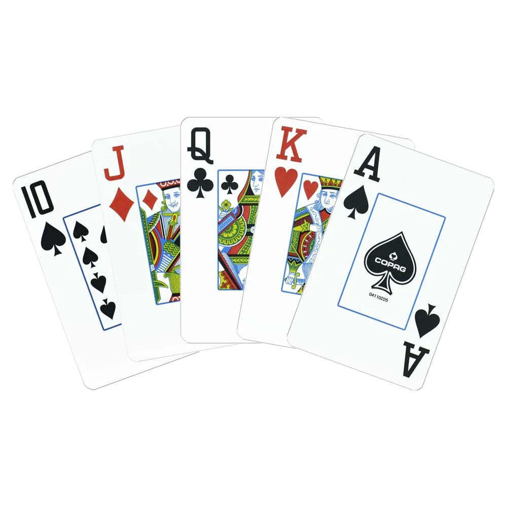 Copag 1546 100% Plastic Playing Cards - Bridge Size Jumbo Index Double Deck Set-Copag-Ace Cards &amp; Collectibles