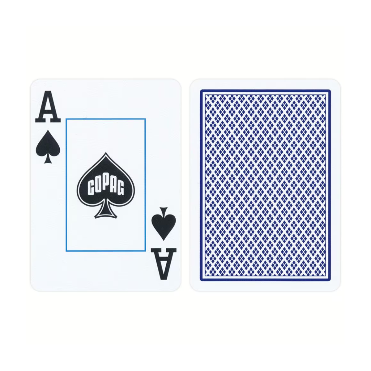 Copag Brick of Playing Cards Jumbo Index (1 Deck)-Blue-Copag-Ace Cards & Collectibles
