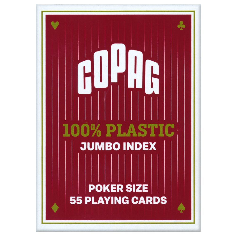 Copag Brick of Playing Cards Jumbo Index (1 Deck)-Blue-Copag-Ace Cards & Collectibles