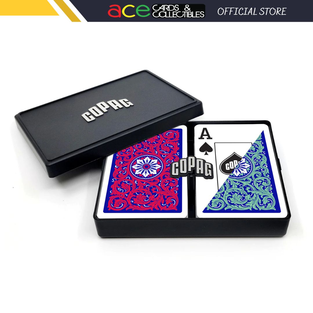 Copag Neoteric Bridge Size Jumbo Index Double Deck Set-Copag-Ace Cards & Collectibles