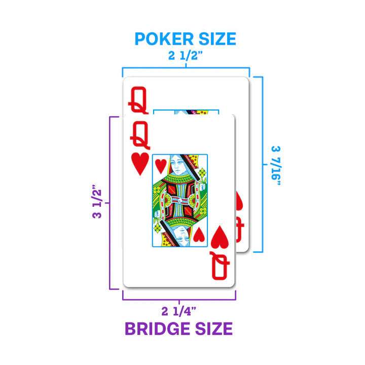 Copag Neoteric Poker Size Jumbo Index Double Deck Set-Blue/Green/Red-Copag-Ace Cards &amp; Collectibles