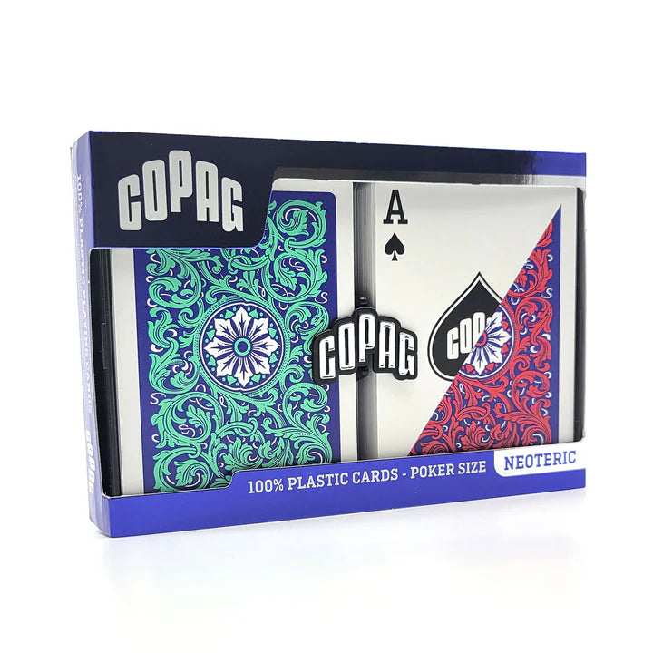 Copag Neoteric Poker Size Regular Index Double Deck Set-Copag-Ace Cards &amp; Collectibles