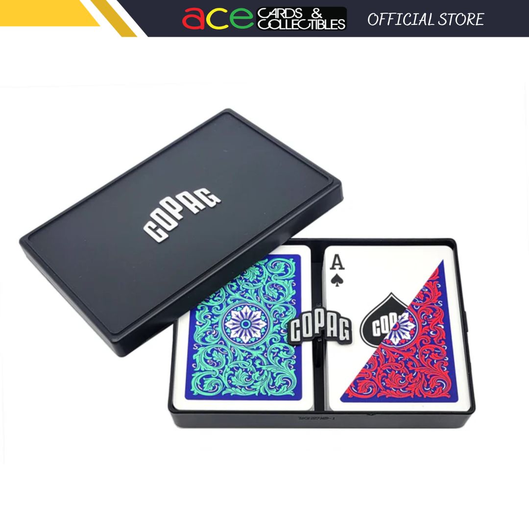 Copag Neoteric Poker Size Regular Index Double Deck Set-Copag-Ace Cards & Collectibles