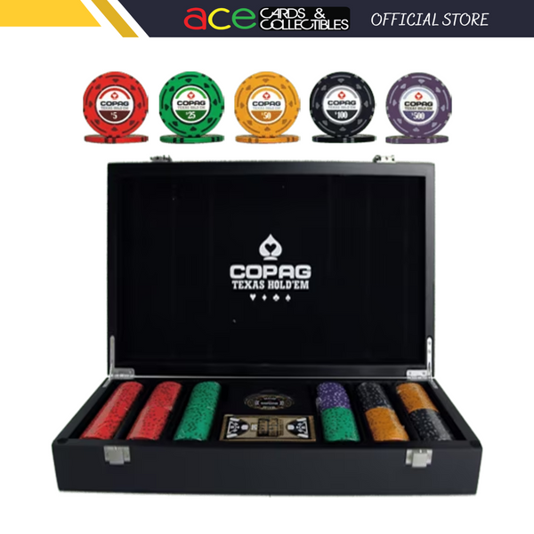 Copag Texax Hold'Em Luxury Poker Chips Game 300-Copag-Ace Cards & Collectibles