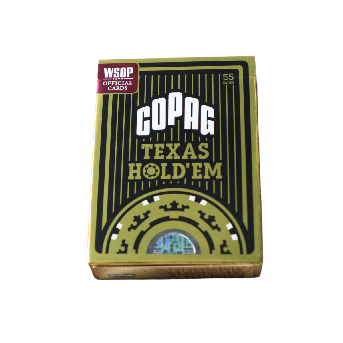 Copag WSOP Texas Hold'Em Plastic Playing Cards-Black-Copag-Ace Cards & Collectibles