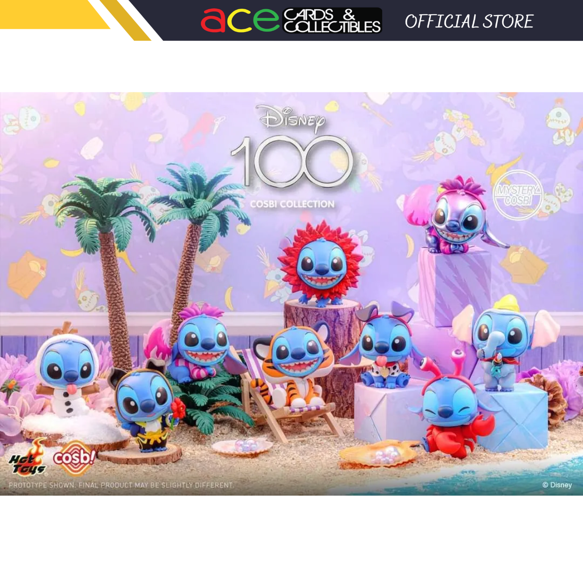 Disney 100 Stitch in Costume Cosbi Collection-Single Box (Random)-Cosbi-Ace Cards & Collectibles