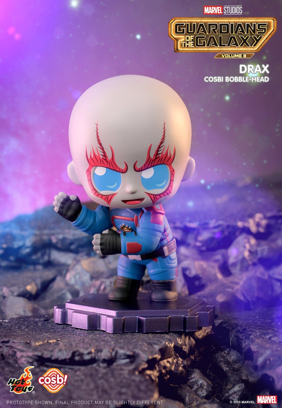 Guardians Of The Galaxy Cosbi Bobble-Head Collection Vol.3-Single Box (Random)-Cosbi-Ace Cards &amp; Collectibles